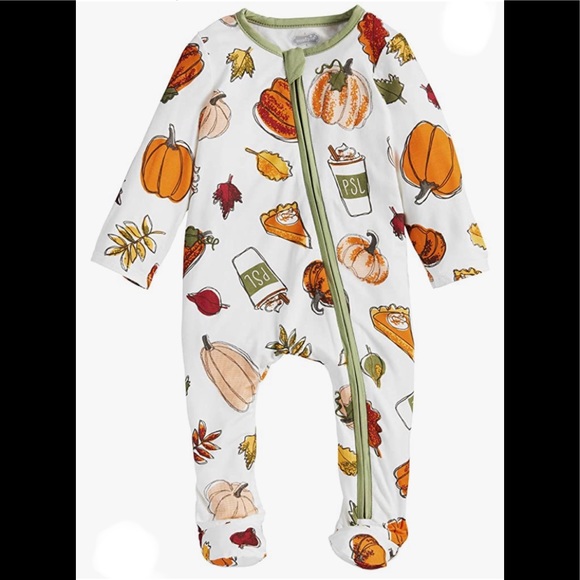 NWT MudPie Pumpkin Spice Sleeper